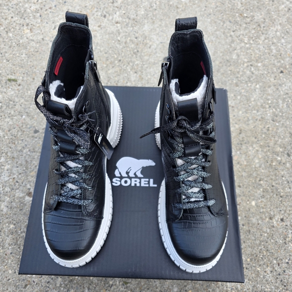 Sorel Lace Lux Boots Women Size 9 - Picture 7 of 13